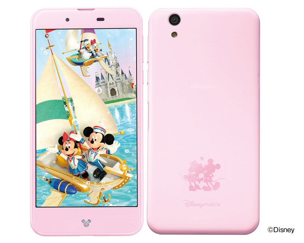 Disney mobile on docomo DM-01J ピンク