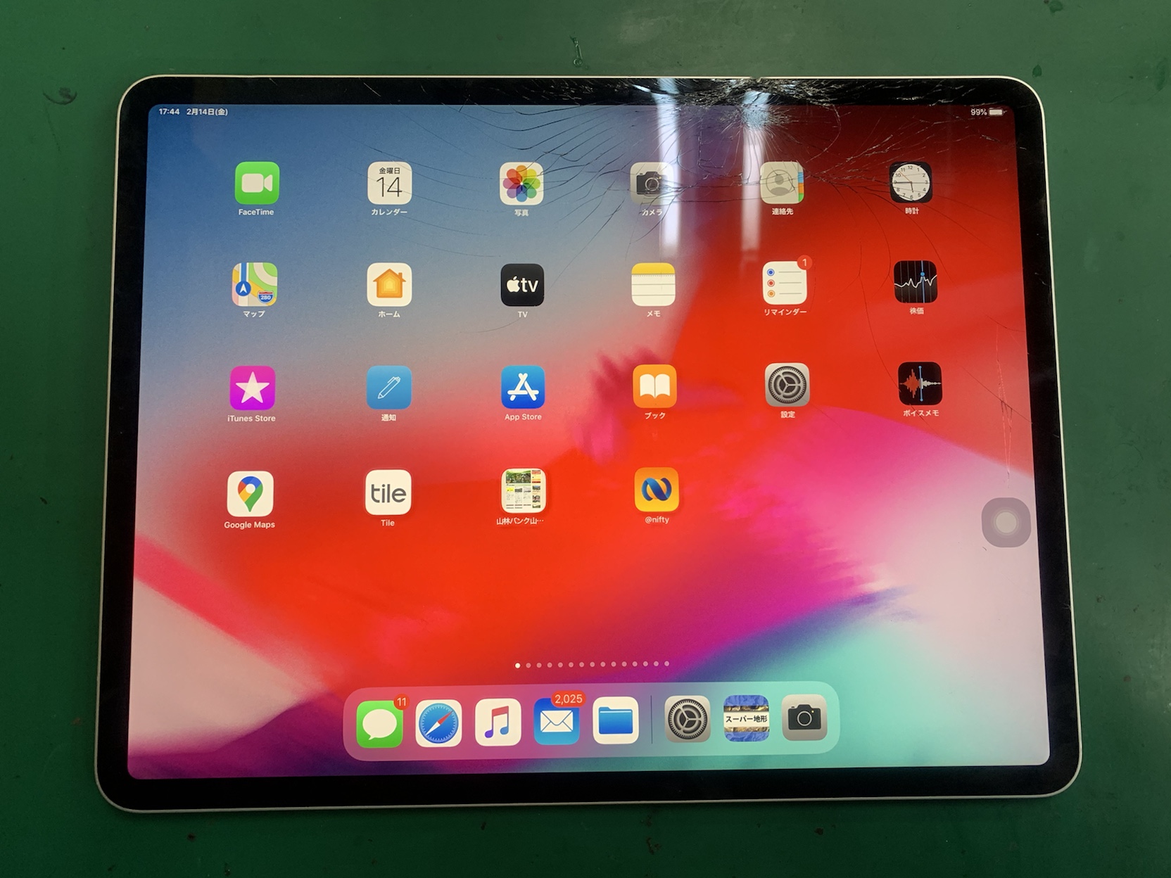iPad Pro (第1世代) 11インチ 64GB 画面割れ 動作OK - タブレット