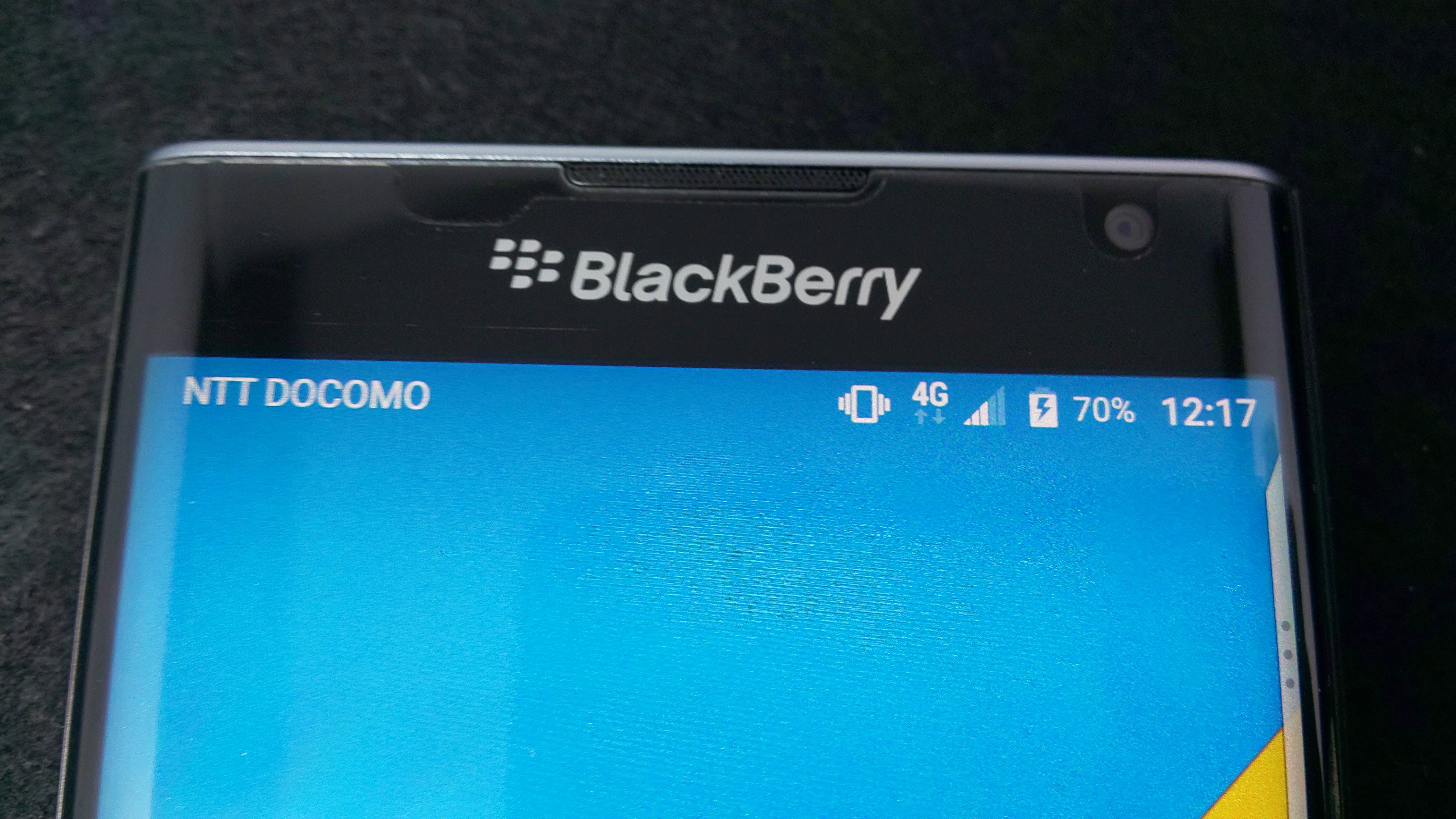 Blackberry Priv　修理後　充電画面