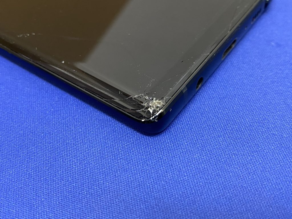 Galaxy Note 9 割れた画面 直します 即日修理 スマホ修理王