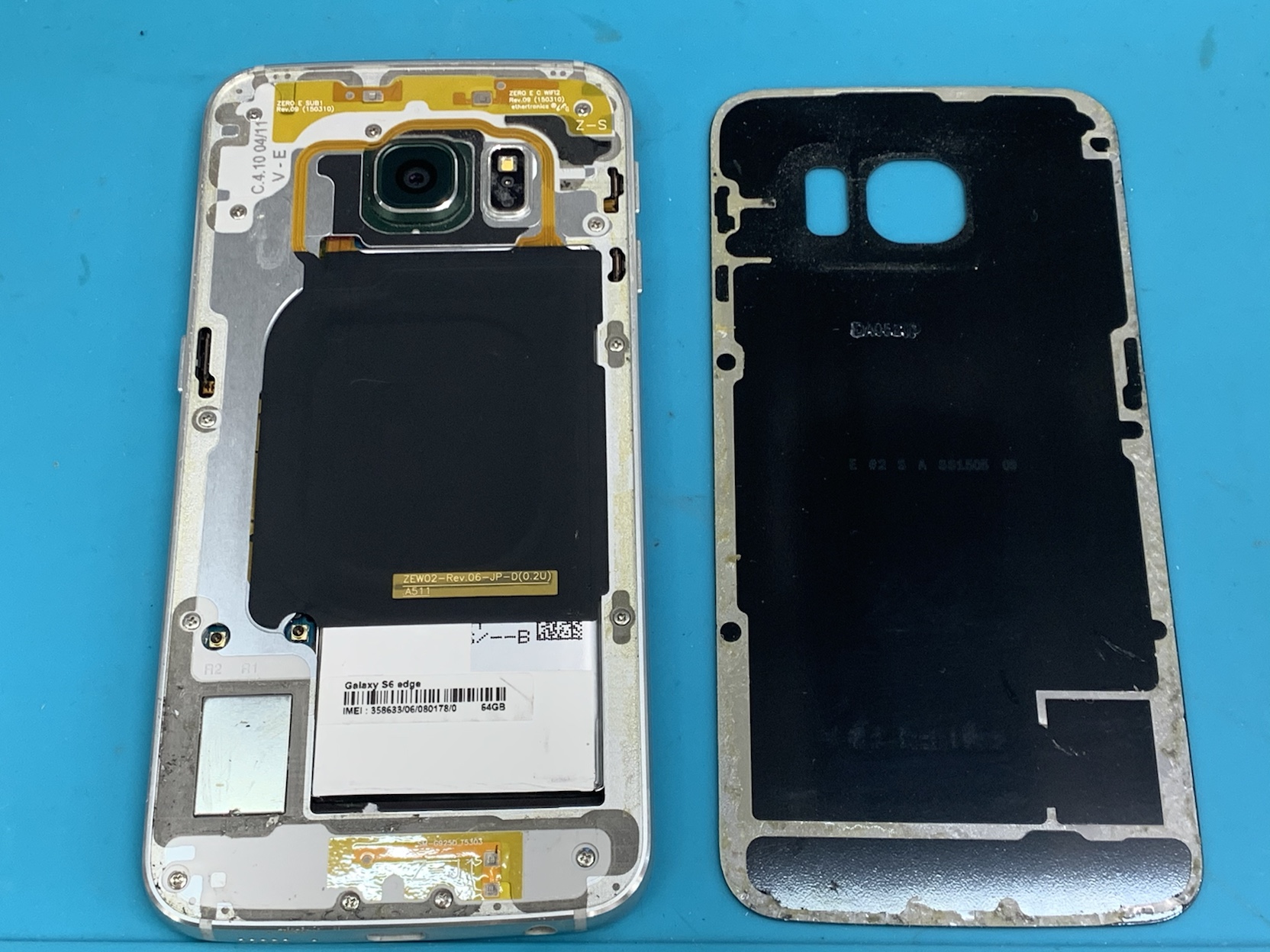 Galaxy S6 Edge もしかしたらバッテリー交換で復活するかも イオシス秋葉原店 スマホ修理王