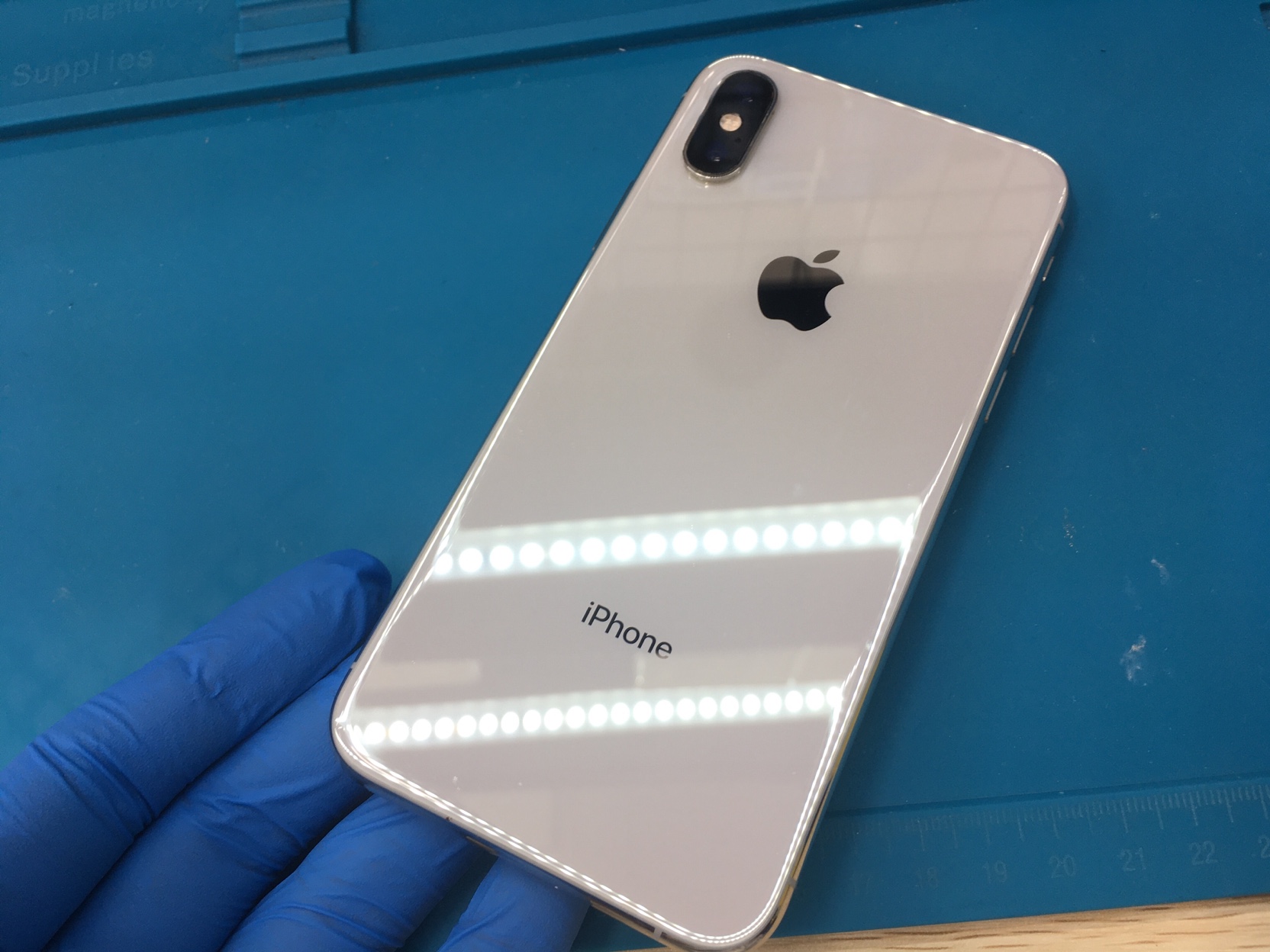 iPhoneX画面修理　バッテリー修理
