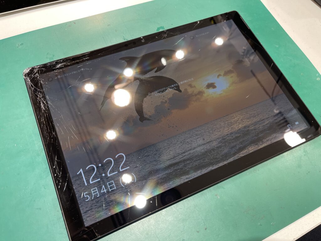 Surface Pro 6 画面が割れた フレームが歪んでしまった 即日修理は当店にお任せ下さい スマホ修理王