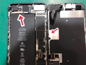 【雨濡れ？】タッチができないiPhone 8 Plusの修理紹介