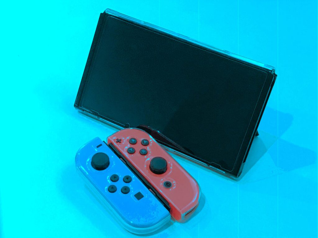 Nintendo 浮かび上がら Switch 有機ELモデル 青/赤 
