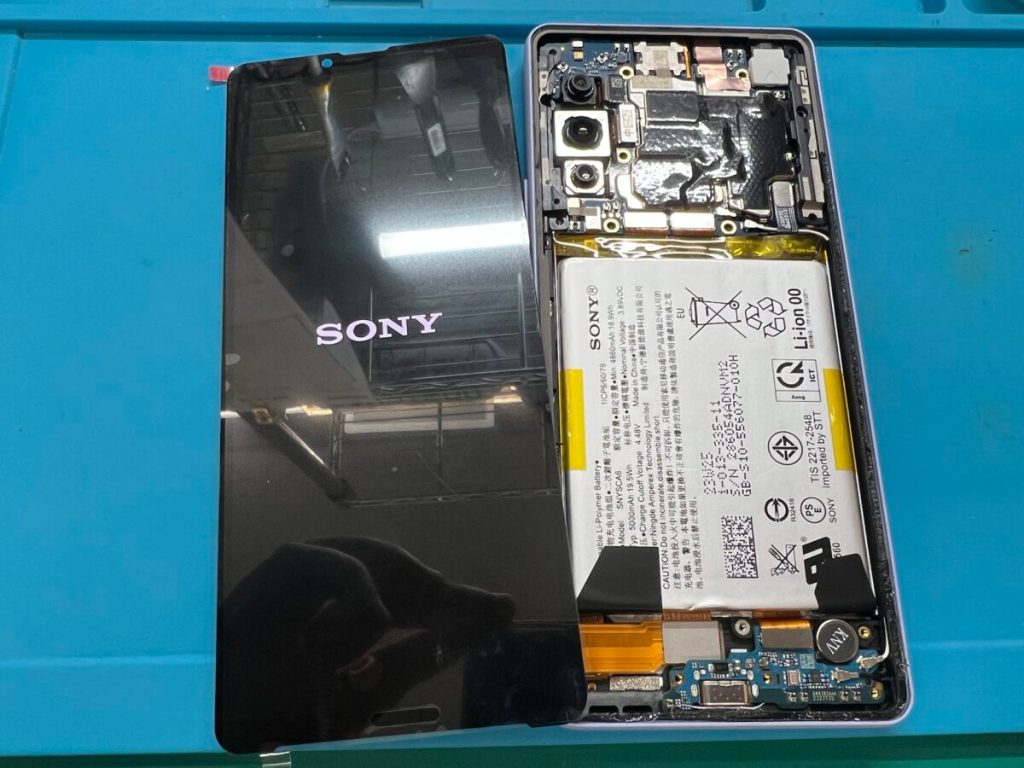 Sony Xperia 10 V］の画面割れ修理もデータそのまま最短即日 