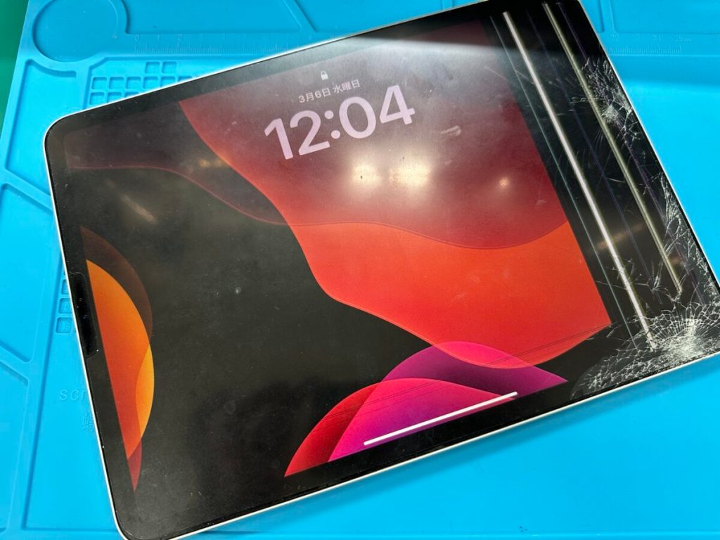 iPad-Pro-11第2世代の画面割れ 